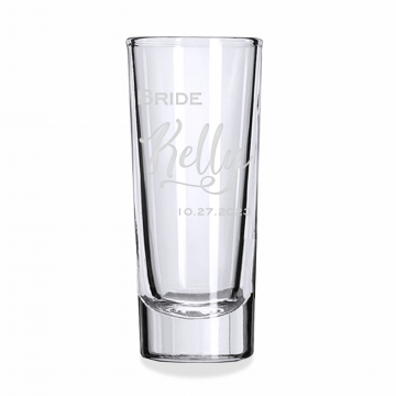 Celebrate | Personalized 2oz Tall Shot Glass